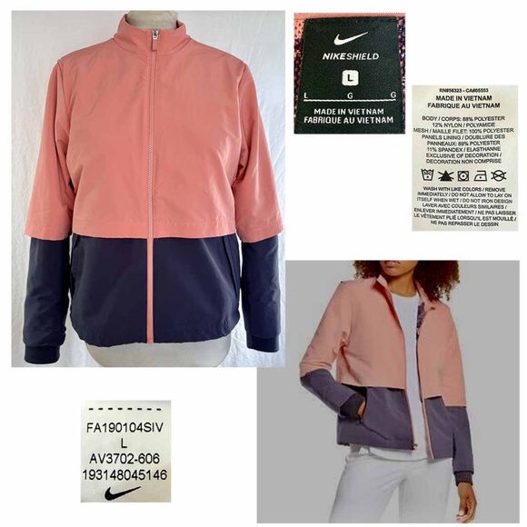 NWT Nike Shield golf windbreaker jacket - Picture 1 of 15